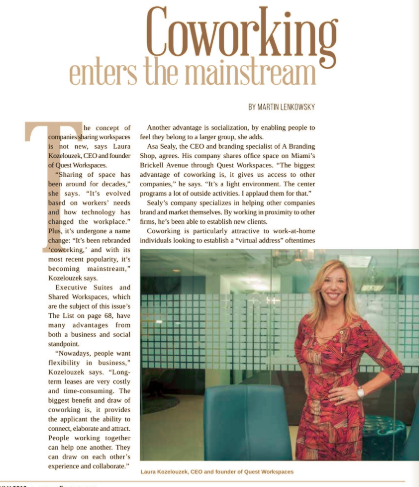 Our Appearance in South Florida Business & Wealth Magazine!