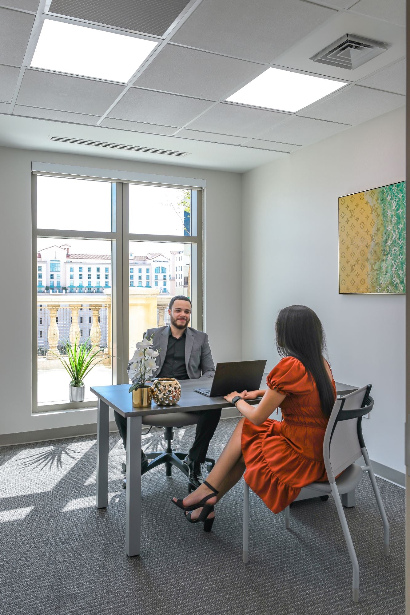 Private office at Quest Workspaces 121 Alhambra